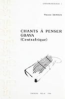 Chants a Penser Gbaya (Centrafrique) 2852971879 Book Cover