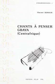 Paperback Chants a Penser Gbaya (Centrafrique) [French] Book