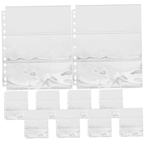Gadpiparty 10 Blatt Fotokartenhalter Hüllen