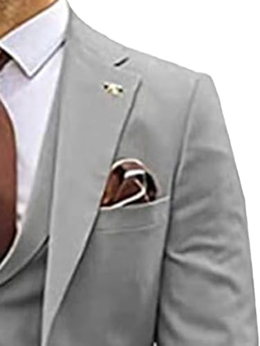 Men's Fashionable Temperament Elegant Suit Suit Three-Piece Set Slim Tuxedo Groom Best Man Banquet Tuxedo3