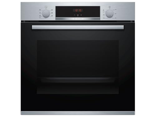 Bosch HBA533BS1 Serie 4 Einbau-Backofen, 60 x 60 cm, EcoClean Direct...
