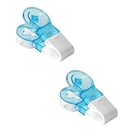 2 Stück Tablettenausdrücker,Tabletten ausdrücken für Travel,Klein Tragbarer Tablettenteiler,Tabletten ausdrücker,Ausdrücken Tablettentrenner,Tabletten Schluckhilfe,Pllenausdrücker,Tablettenschneider