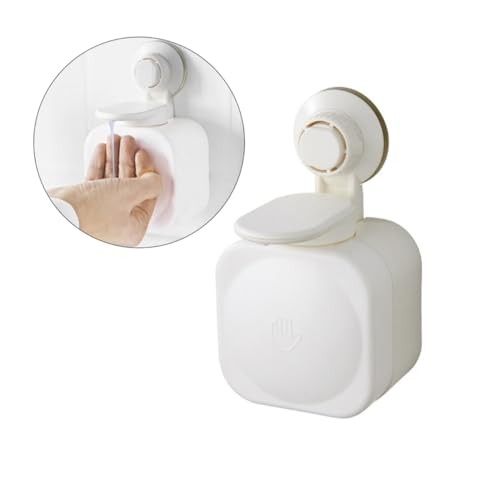 SOESFOUFU Toiletries Container Wall-Mounted Shampoo Dispenser Empty Shampoo Bottle Foaming Pump Dispenser Refillable Emulsion