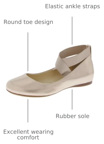 Image of Jessica Simpson Women's Mandayss Cross Strap Ballet Flat