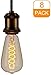 Produktbild 8er pack Edison Tungsten Filament Glühbirne E27 40W, ST64N, Retro Antike Curved Filament, goldenem Glas, Klassisch Leuchtmittel, Dimmbar, für Restaurant Café Pendelleuchte Hängelampe Wandlampe