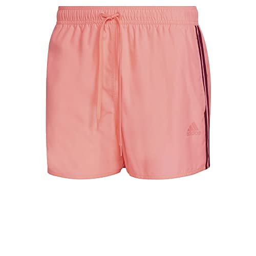 adidas Classic 3-Stripes Swim Shorts Men's, Red, Size XL