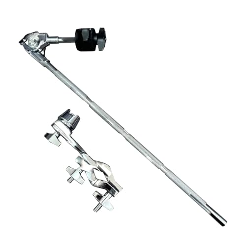 Soporte universal para platos de batería con brazo extensible miniatura 1