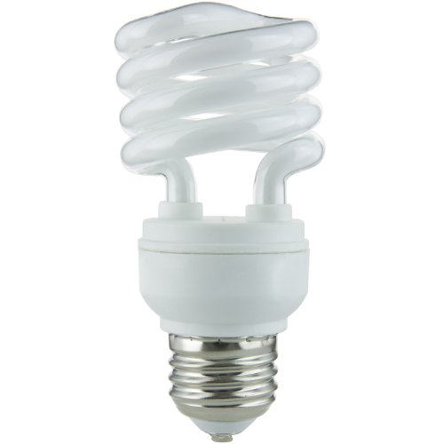 Sunlite 00807-Su Mini Spiral Cfl Bulb, 13 Watts (60W Equivalent), Medium Base (E26), 900 Lumens, 10,000 Hour Life Span, Ul Listed, 65K - Daylight #TOP11