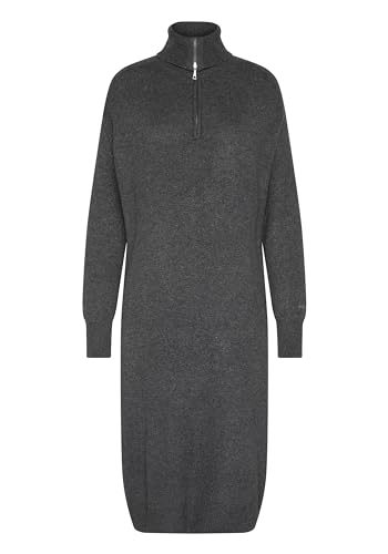 Polo Sylt Strickkleid mit Rollkragen und Zipper