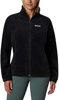 Columbia Women's Benton Springs Full Zip, Black, Large