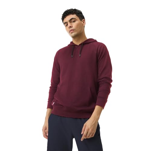 Image of Boldfit Hoodies for Man Hooded Sweatshirt for Man Solid Hoodie for Men Stylish Huddy for Men Regular Fit Sweatshirts for Boys with Hoodie Mens Hooded Sweatshirt with Pockets