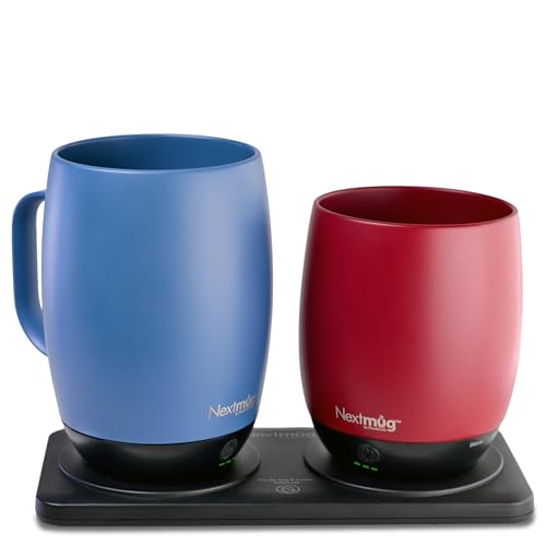 Base de chargement pour 2 tasses Nextmug double socle noir - 4
