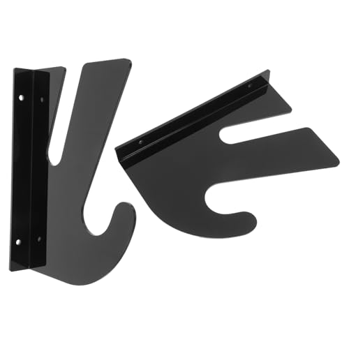 Cabilock Skateboard 2 Pack Deck Rack Snowboard Mount Skateboard Stand Wall Mount Organizer Easy Install for Home Decor