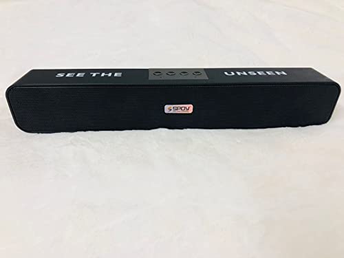 Image of SPOY M21 Bluetooth Speaker with Bar Design, Emersive Digital Audio and Handsfree Calling Support for All Smartphones and Enjoy Party