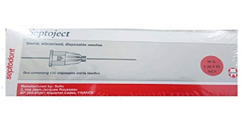 See full amazon price history chart for Septodont Septoject Dental Needle for Cartridge 30g Box of 100 Blister Septodont Septoject Dental Needle for Cartridge 30g Box of 100 Blister (B08KJCMFZP) Amazon Price History, Amazon Price Tracker