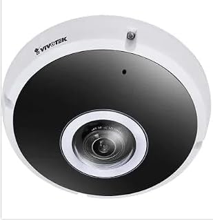 Vivotek - FE9391-EHV-V2-12MP Smart IR II WDR Pro Outdoor Network H.265 PoE Panoramic Fisheye Camera with 1.2mm Fixed Lens and Night Vision & Heater