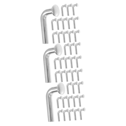 KICHOUSE 3sets Metal Pallet Rack Safety Pin Heavy Duty Bolt Safety Large for Storage 35pcs*3