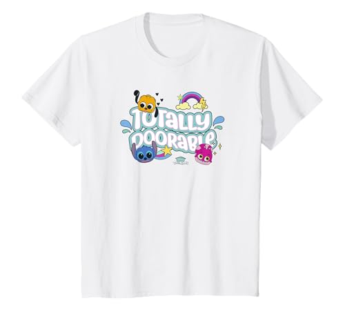 T-shirt Disney Doorables enfant avec motifs visages de la collection Totally Doorable