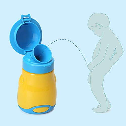 Healifty Emergency ToiletCute garrafa de urinário portátil para crianças pequenas, meninos e criança