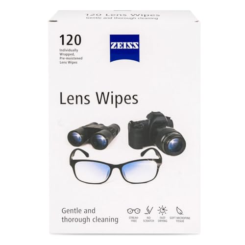 ZEISS Lens Wipes, 120 ct Box (000000-2451-374)