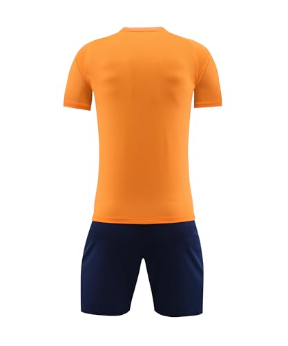 Image of M2C Kids Soccer Jersey Set Athletic Team Uniform Shirt and Shorts