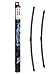 Price comparison product image Bosch Wiper Blade Aerotwin A962S, Length: 700mm/625mm  set of front wiper blades