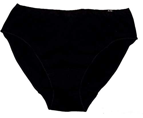 Culottes en coton femme AVET 32195 noir G pour rester à l'aise au bureau