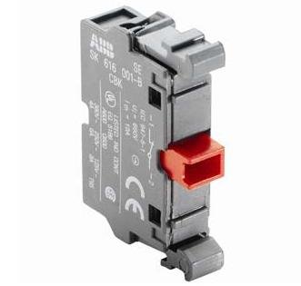 ABB ABB MCB-02 22mm Contact Block, 2 N.C., Modular