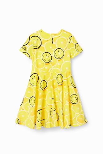 Desigual Little Girl's Smiley® Lemon Dress4