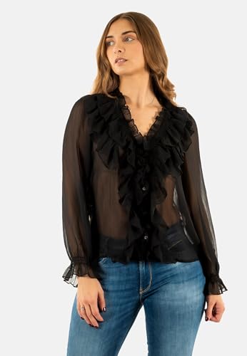 Chemise fluide col v femme - vue 5