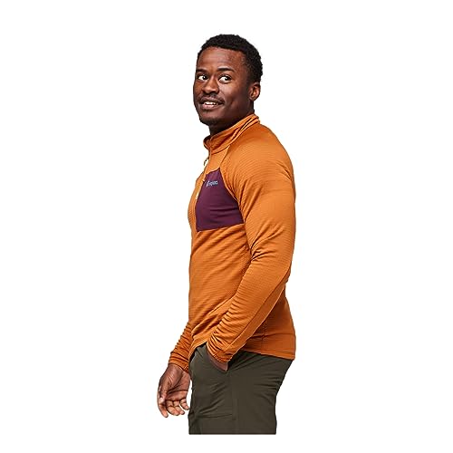 Image of Cotopaxi Otero Fleece Half-Zip Pullover - Men's Sienna X-Large