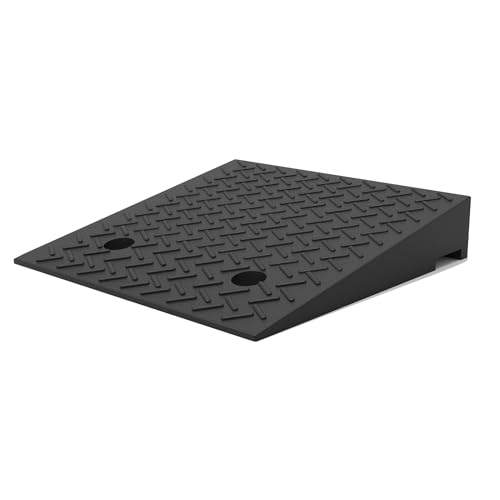 Rampa de caucho antideslizante para aceras 13 cm miniatura 1