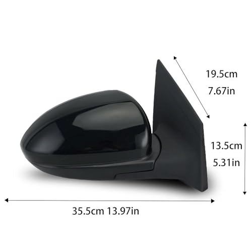 Rétroviseur Cruze 2009-2014 fixation latérale extérieure 3 broches - 3