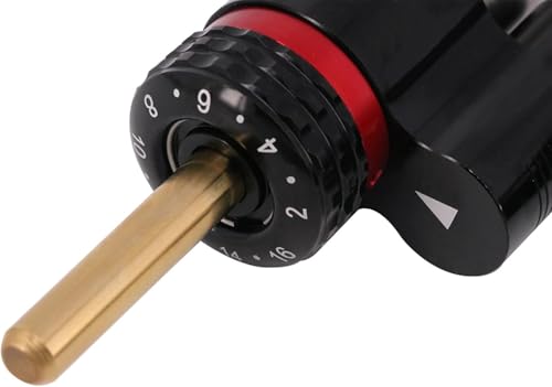 Image of JFG RACING Motorcycle Steering Damper without Mounting Brackets,10 inch Universal Steering Stabilizer for Most Motorcycles Street Sport Road Racing Bike-Carbon Fiber