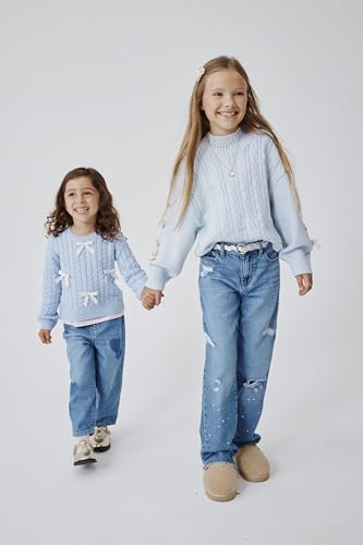 Image of The Children's Place Baby Girls' and Toddler Barrel Leg Jeans