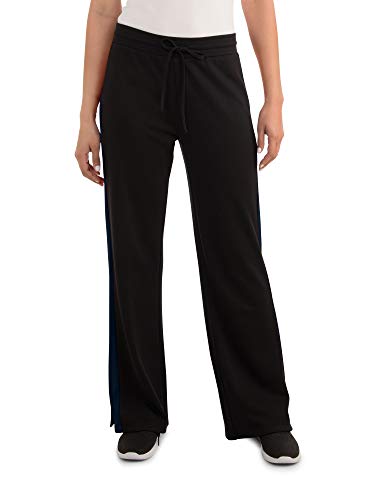Seek No Further by Fruit of the Loom Women's Mid-Rise Track Pant, Navy Nights, Medium