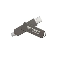 Patriot Memory Viper PVP30 512GB Duo Kompakte Externe Tragbare SSD (Kabellos) - Externe Solid-State-Festplatte - PVP30512G28UDG – Ansicht 4