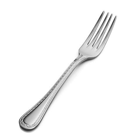 Bon ChefSBS406 8.14 in. Amore Euro Dinner Fork44; Pack of 12