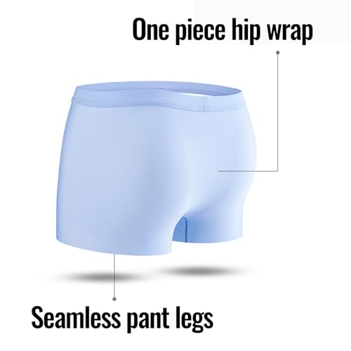 ONEFIT Mens Ice Silk Underwear Seamless Boxer Briefs with Pouch Ultra Thin Breathable Underpants3