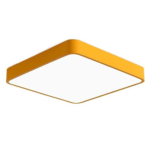 Plafonnier LED ultra-plat de 30cm pour placard et chambre moderne
