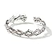 YOHAX Dark Thorn Cat Eye Bracelet Copper Hip Hop Fashion Trendy Accessories