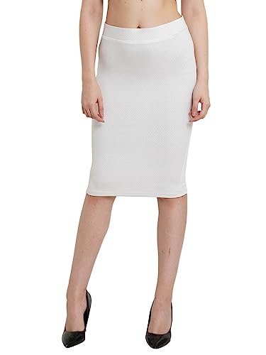 Image of POPWINGS Casual Printed Pencil Skirt for Women|| Stylish Pencil Skirt for Women || Western Women Pencil Skirt for Summer || Printed Above Knee-Length Skirt for Women