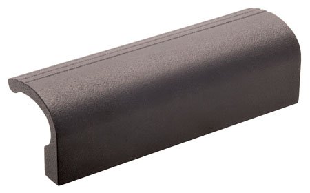 1.26 x 4.33.Lg. M6x1.0, Blind Hole, Black Coated Aluminum, Pull Handle (1 Each)