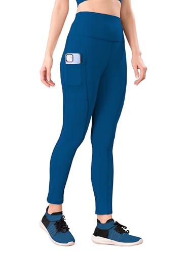 Image of Women High Rise Gym Wear Tights Stretchable Yoga Pants Fitness Leggings Gym Pants Multipurpose Slim Fit Track Pant Workout Active Wear Lower