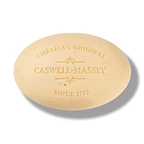 Caswell-Massey Triple Milled Centuries Oatmeal & Honey Three-Soap Set, Scented & Moisturizing Bath Soap For Men & Women, Made In The Usa, 5.8 Oz (3 Bars) #TOP1