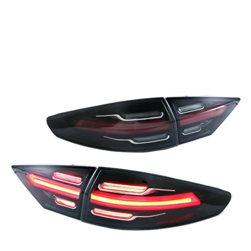 Feux Arrière pour Ford Mondeo MK V et Fusion 2013-2016 LED avec Animation de Démarrage
