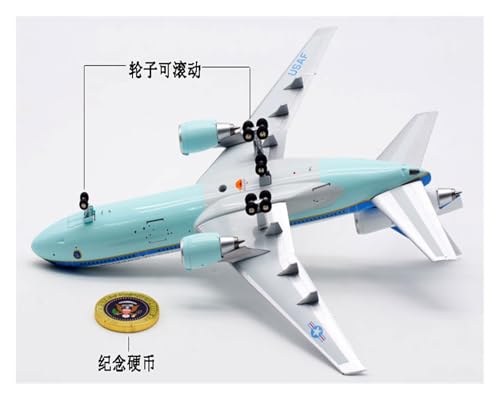Modèle d'avion bleu C-10 11030 en alliage 1:200 le cadeau souvenir vintage parfait