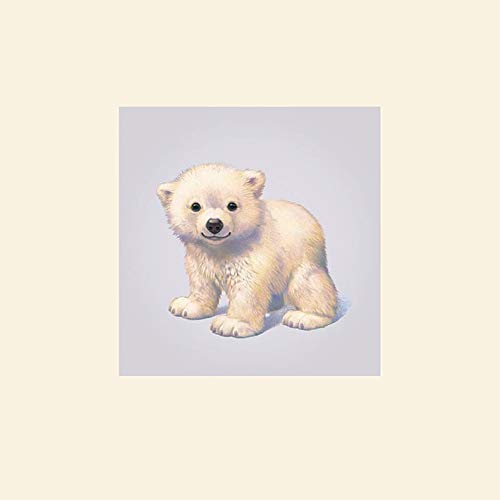 Il Gruppo Art John Butler Polar Bear - Formato 30 x 30 cm Carta Multicolore 30 x 30 x 1.3 cm