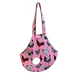 Chicken Carrier Bag with Leg Openings, Spacious & Breathable Chicken Purse for Hens and Ducks, Cute Poultry Travel Bag for Farm Supplies and Outdoor Trips Purse