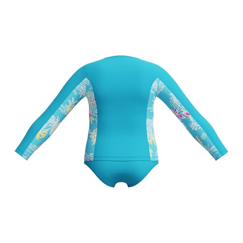 Image of Speedo Girl's Uv Swim Shirt Long Sleeve Rashguard Set